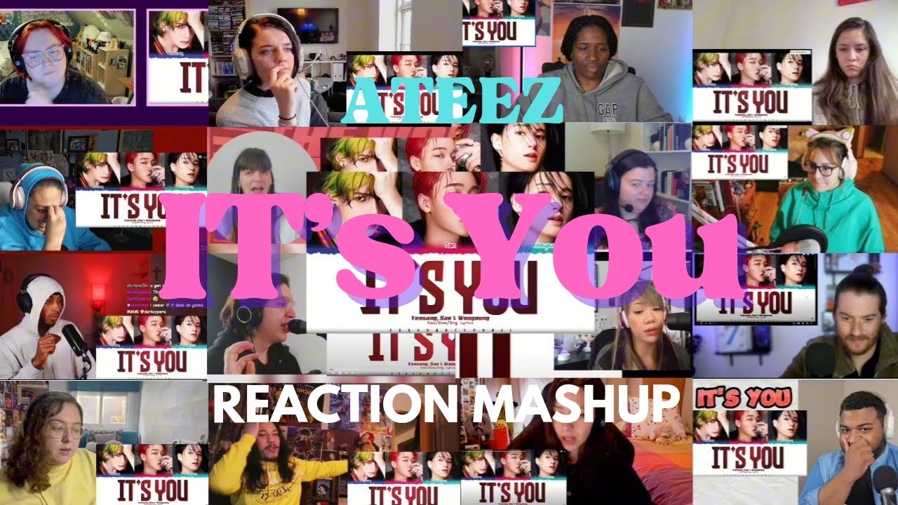 ATEEZ(에이티즈) - 'IT's You (여상, 산, 우영)' Color coded Lyrics REACTION MASHUP