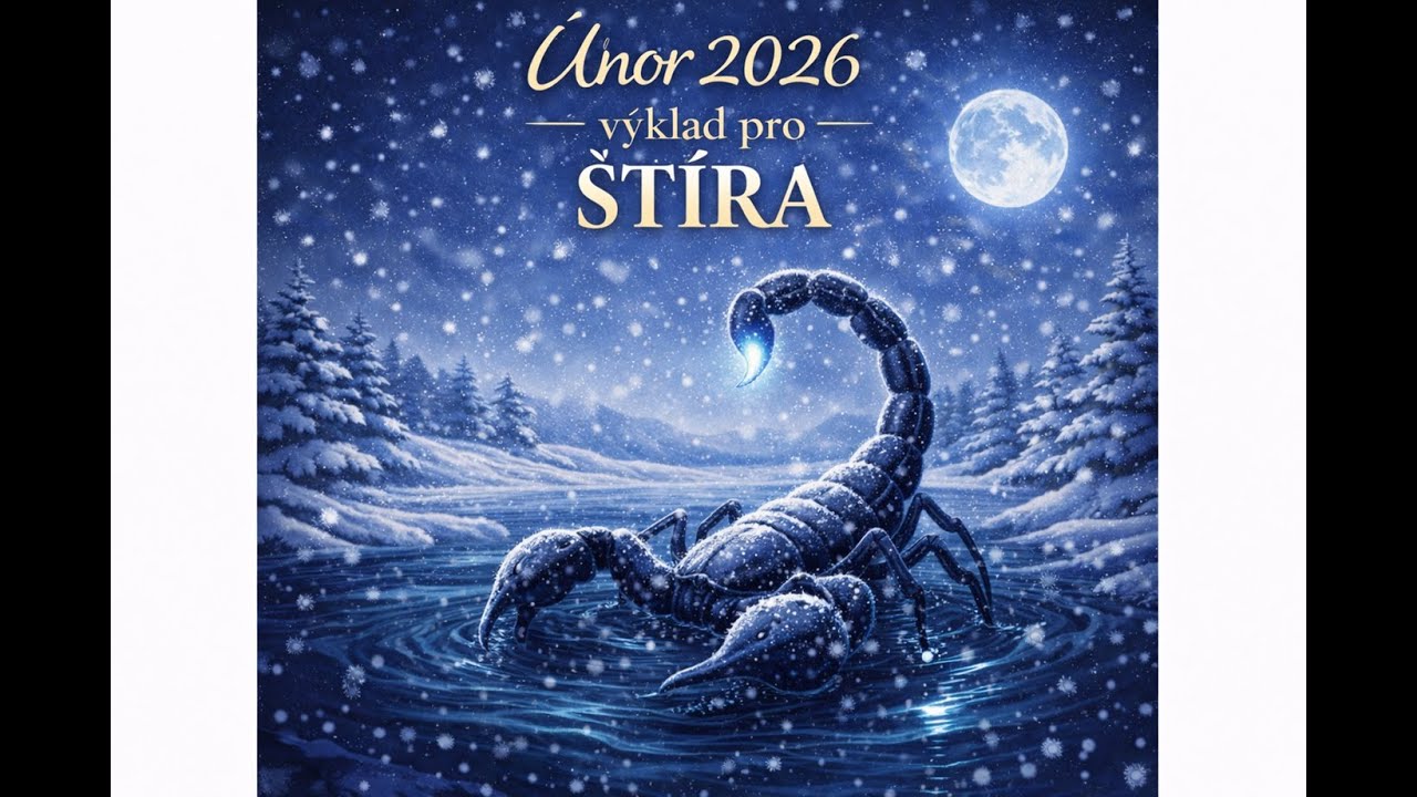 ✨ Únor 2026 – měsíční výklad karet pro znamení ŠTÍR ♏ (práce • vztahy • energie měsíce)
