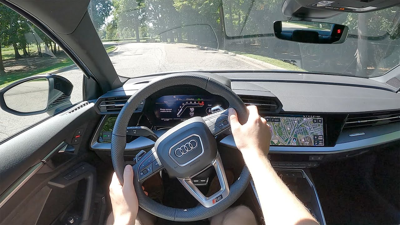 2022 Audi RS 3 - POV Test Drive (Binaural Audio)