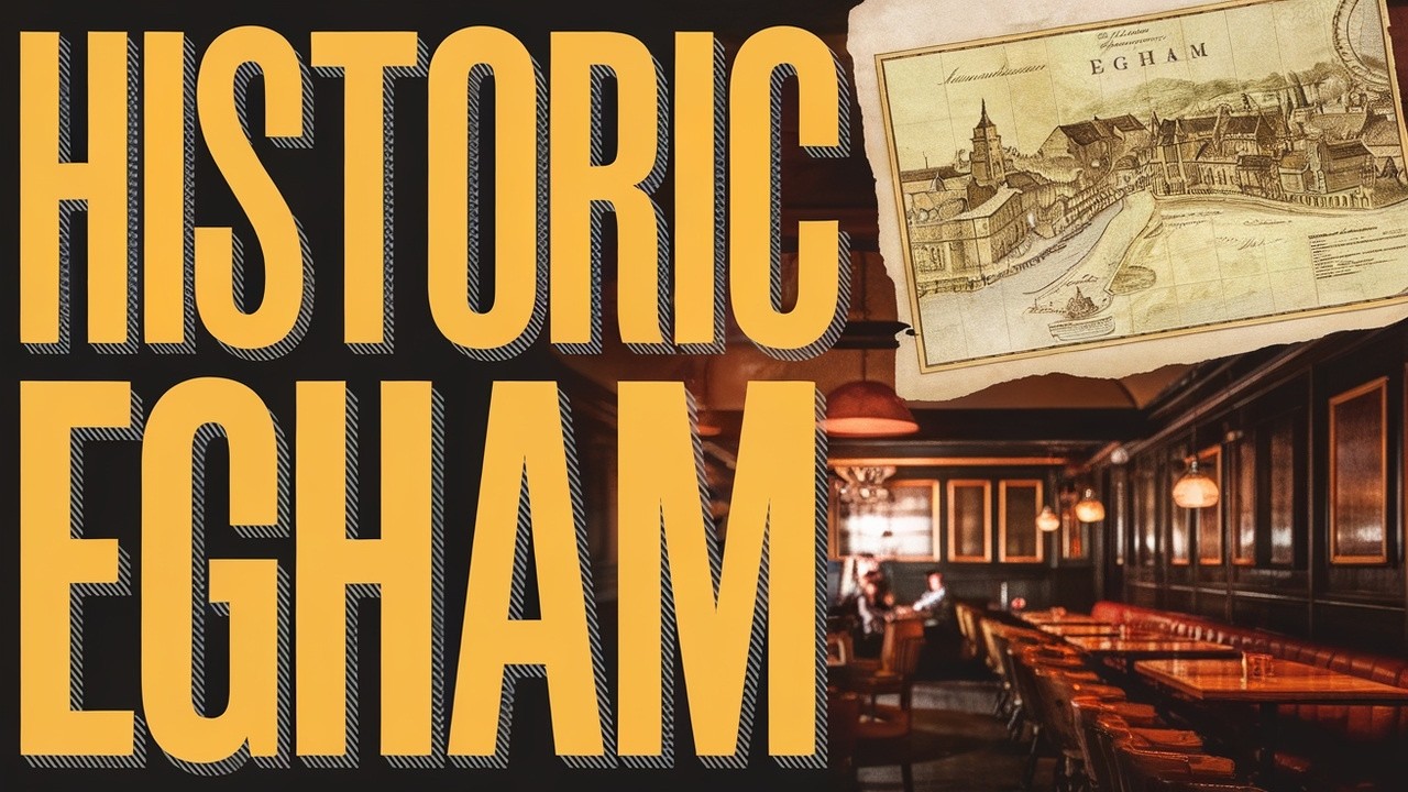 A Tour of Egham (4K)