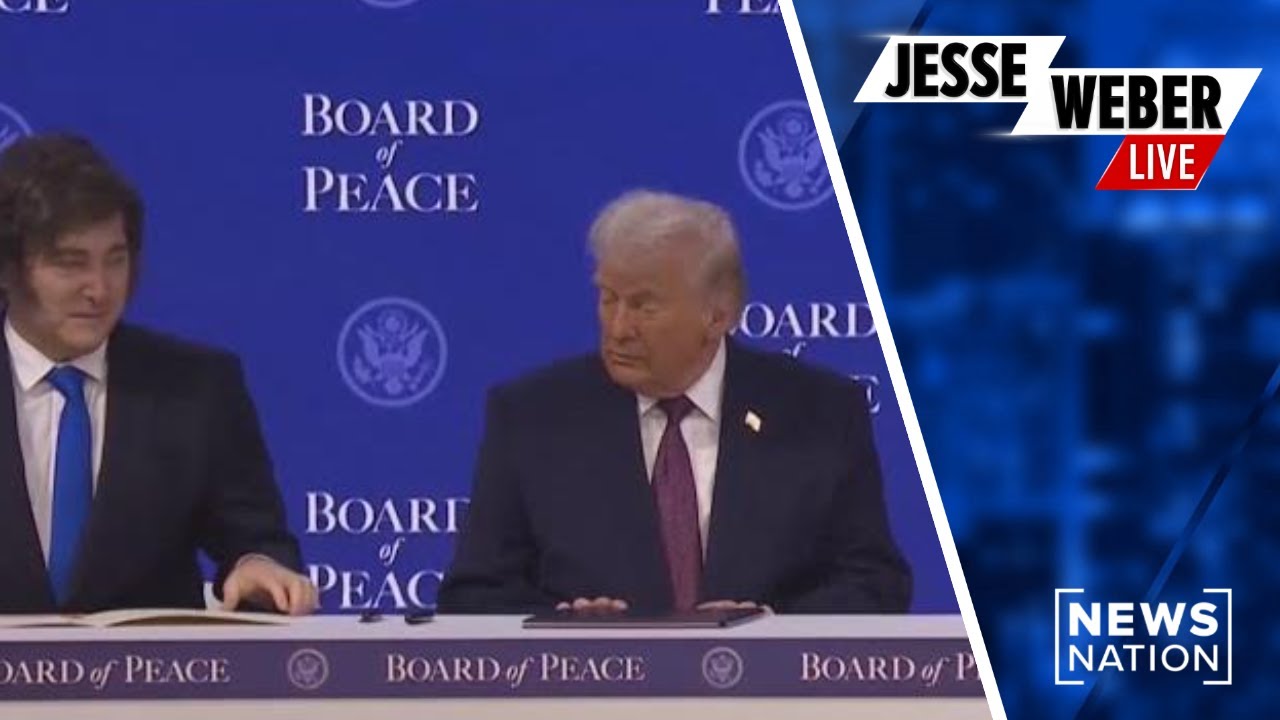 Trump hosts Board of Peace signing | Jesse Weber Live