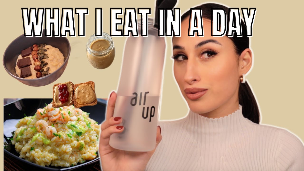 WHAT I EAT IN A DAY🍤🍚 PASTI VELOCI DA PREPARARE || Recensione AIR UP
