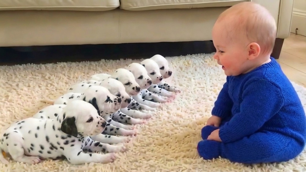 Try Not To Laugh: Baby’s First Meeting With Puppy 🐶👶 | Funny Baby Video