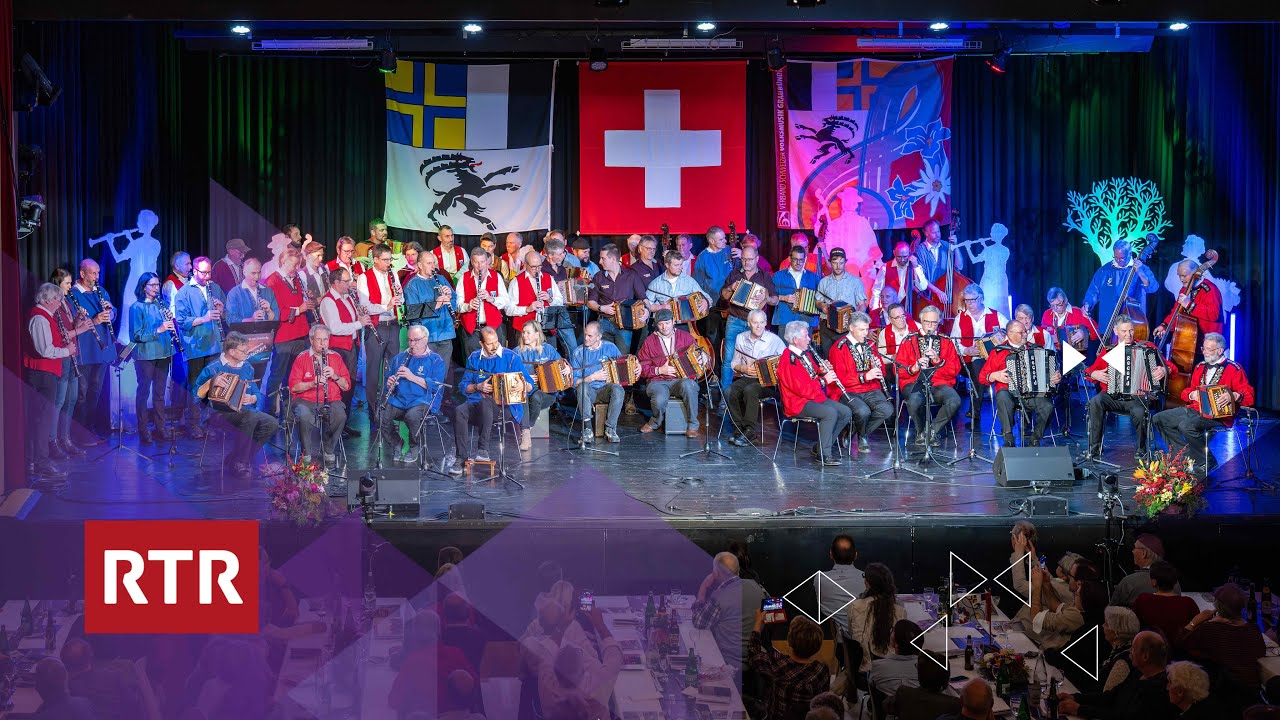 Gesamtspiel aller Mitwirkenden I 60. Bündner Ländlerkapellentreffen 2026 I RTR Musica