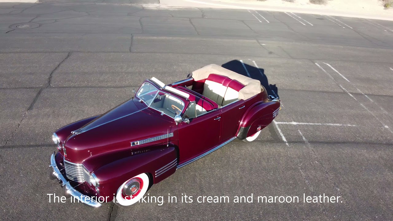 1941 Cadillac Series 62 Convertible Sedan, CCCA Senior Award, Hydramatic, Perfect for Tours and Show