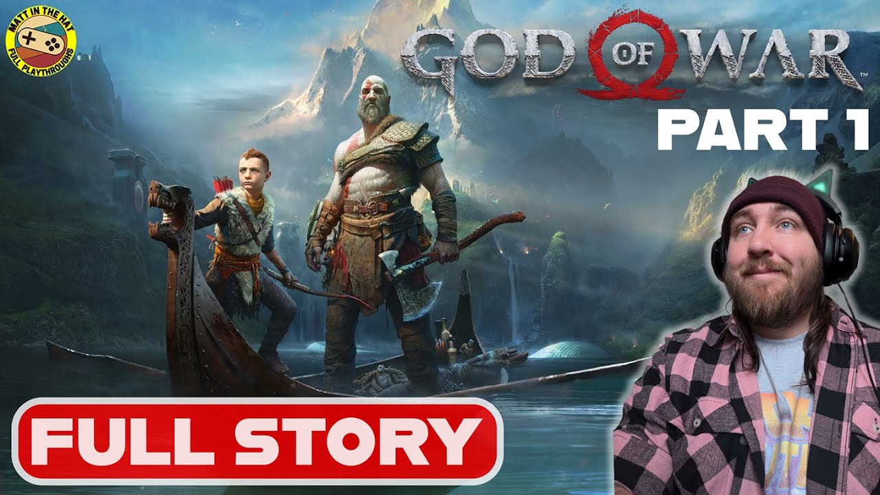 God Of War (2018) Full Story Playthrough Compilation With Commentary Part 1