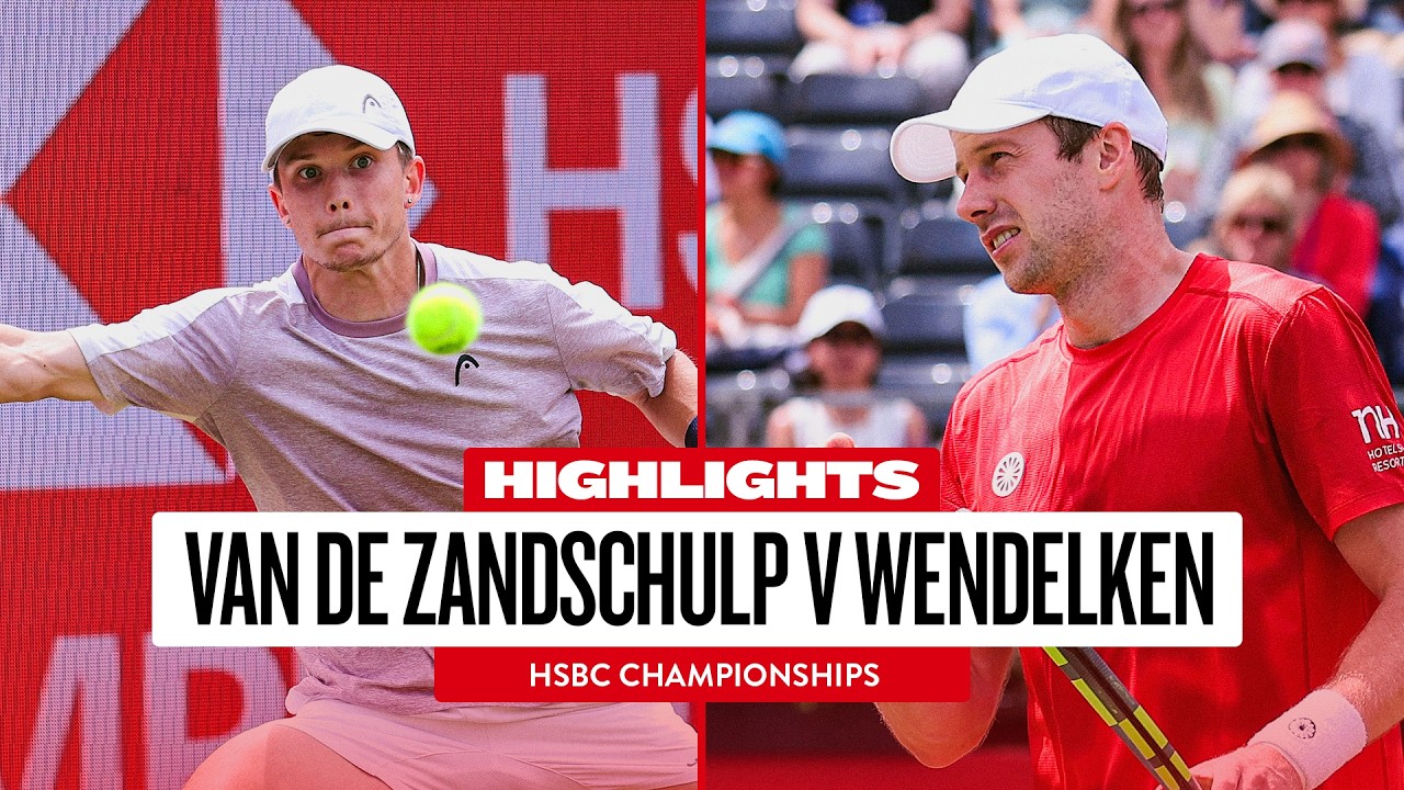 Van de Zandschulp Downs Wendelken  | Botic van de Zandschulp vs Harry Wendelken | HSBC Championships