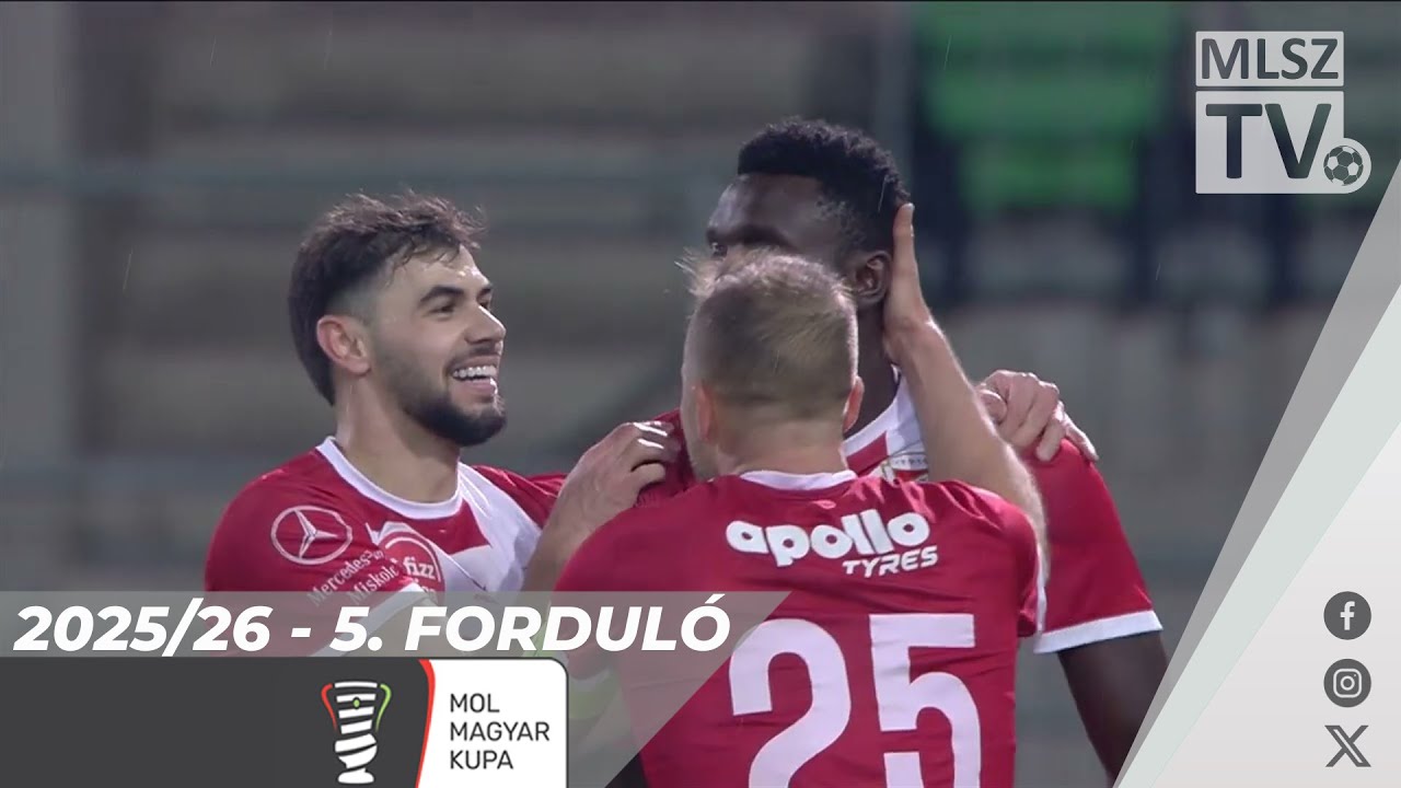 Paksi FC - DVTK | 2-6 (2-4) | Magyar Kupa | 5. forduló