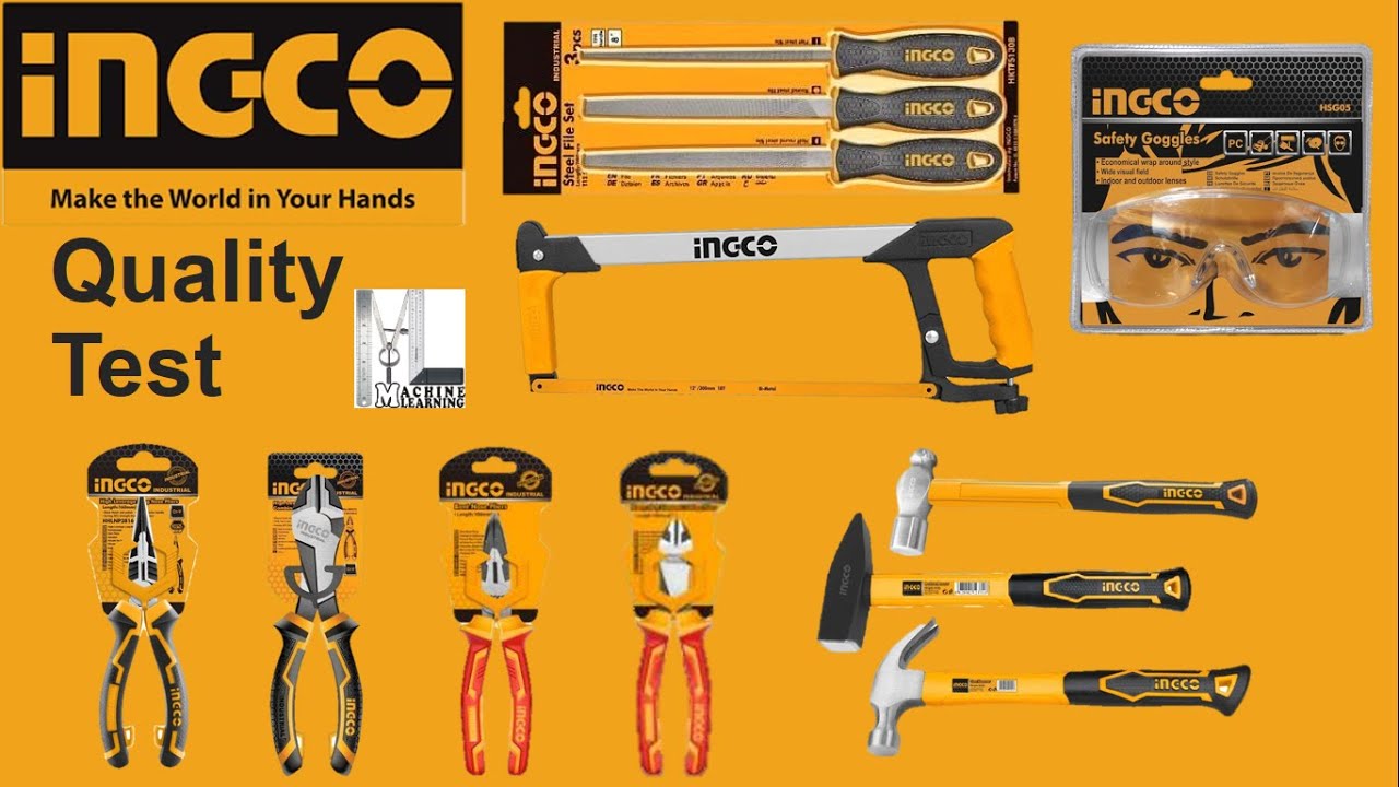 01: ingco tools Pliers and hammer detailed review, price + quality test in Urdu #MachineLearning