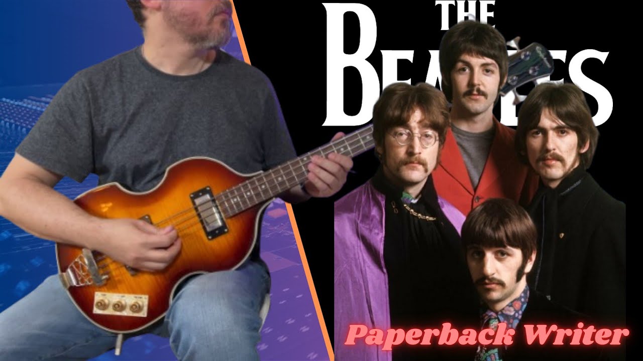 The Beatles - Paperback Writer (Bass Cover)