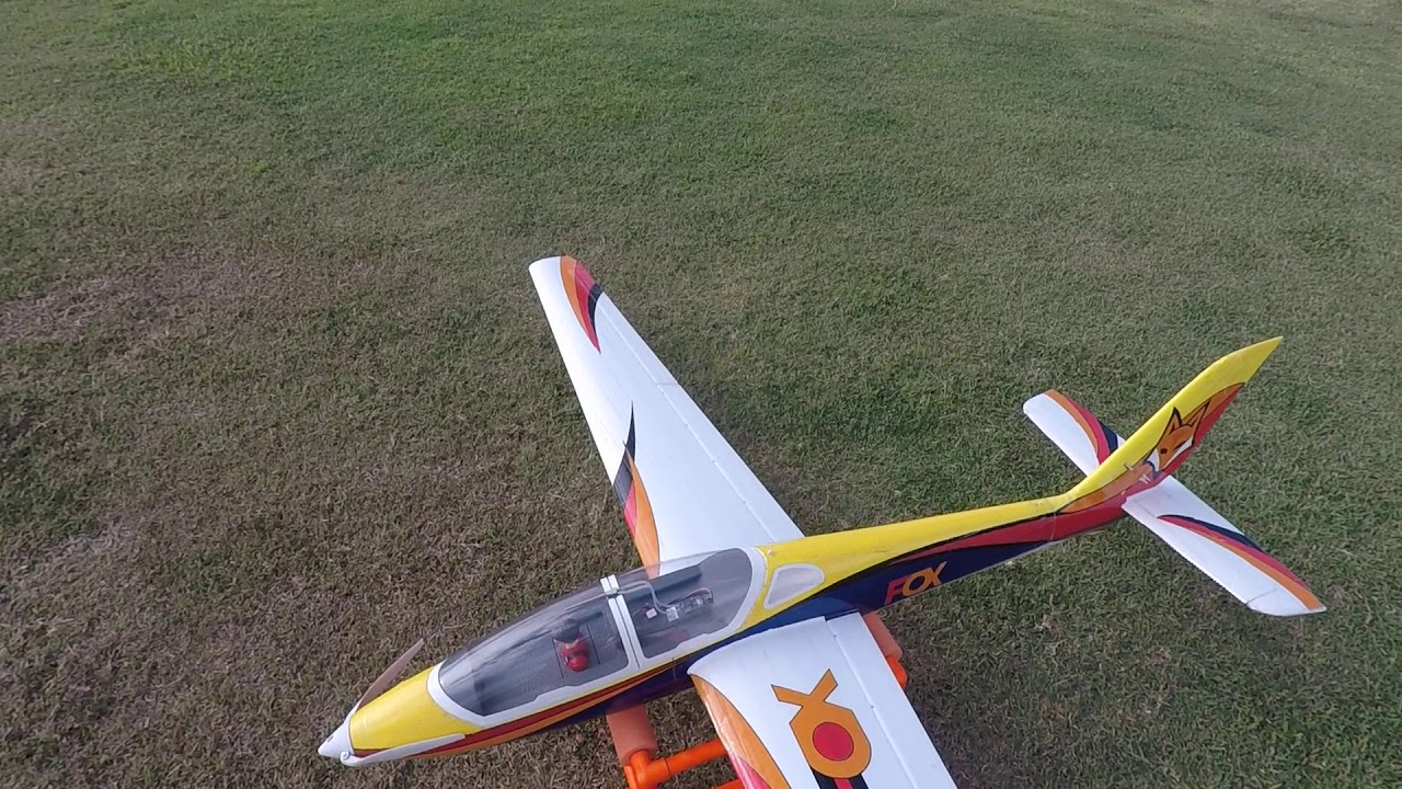 FMS Fox 3000mm Glider Test Flight #2