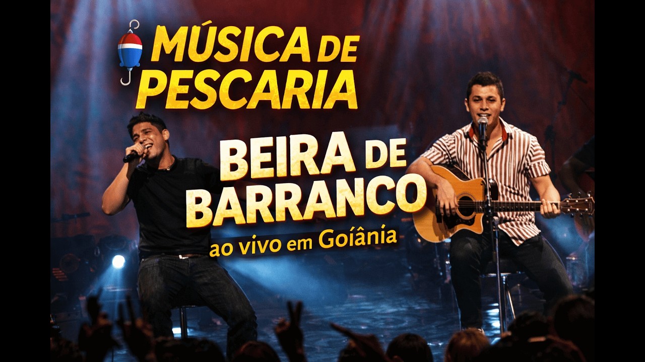 Música de Pescaria Beira de Barranco 🎣 Moda de Viola Raiz ao vivo em Goiânia