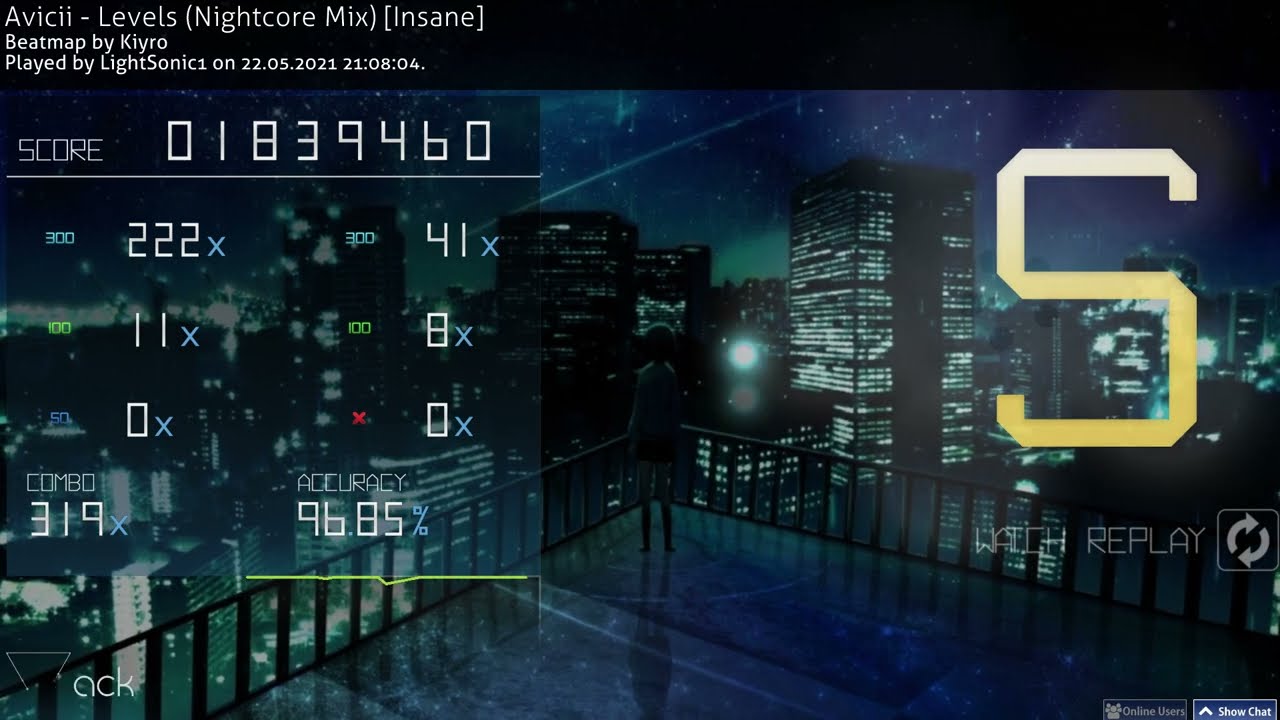 Osu! - Levels (Nightcore Mix) (Insane)