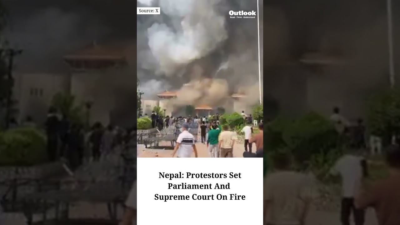 Nepal: Protestors Set Parliament And Supreme Court On Fire