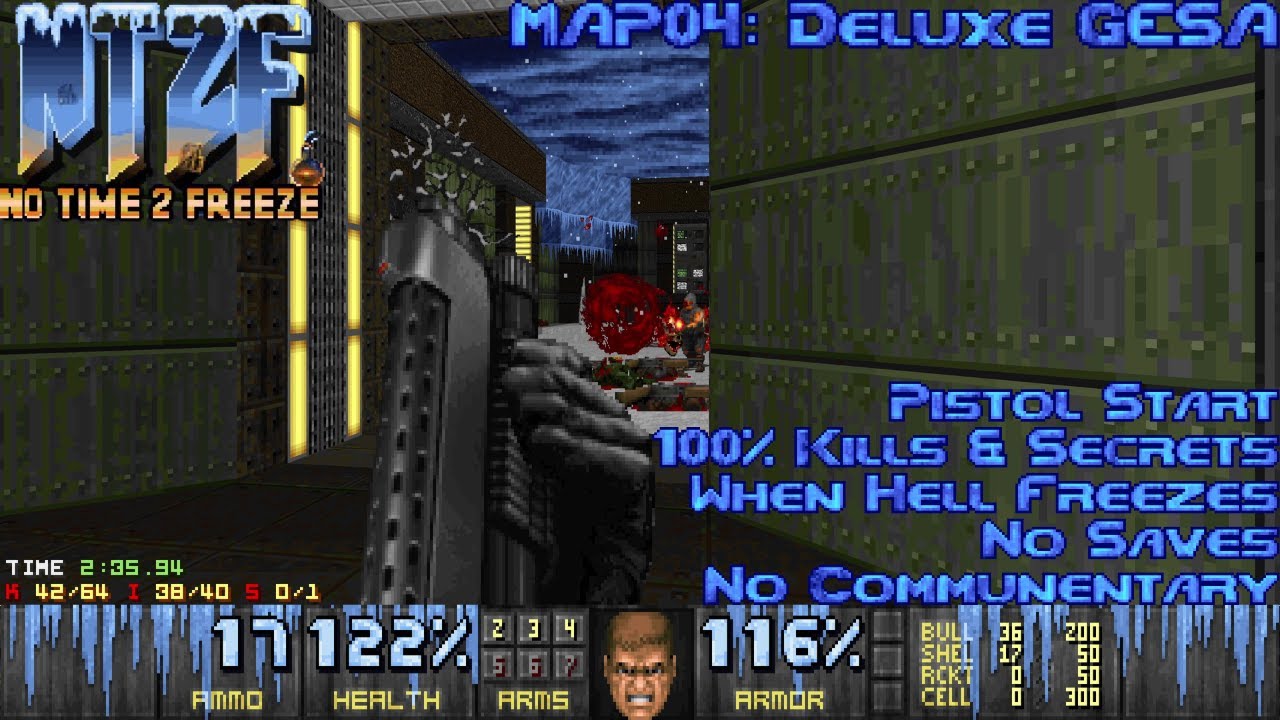 No Time 2 Freeze - MAP04: Deluxe GESA