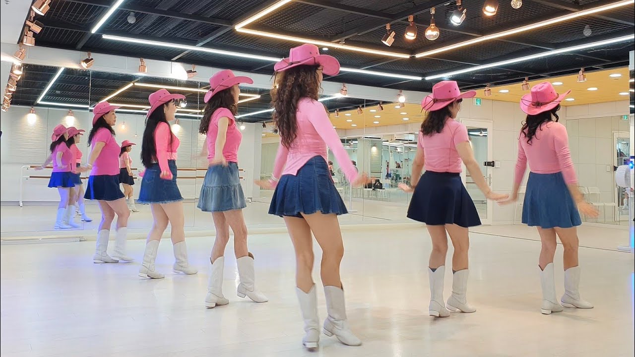 Storm and Stone : Run (Improver) line dance with Yoon | Withus Korea