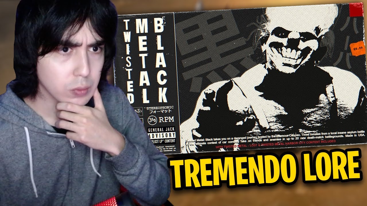 REACCIÓN A "TWISTED METAL BLACK : El más oscuro de la saga" 