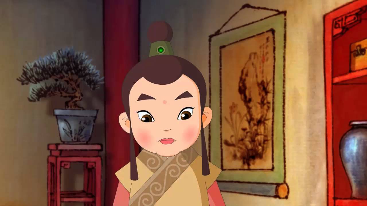 中華德育故事 朱熹畫沙 03
