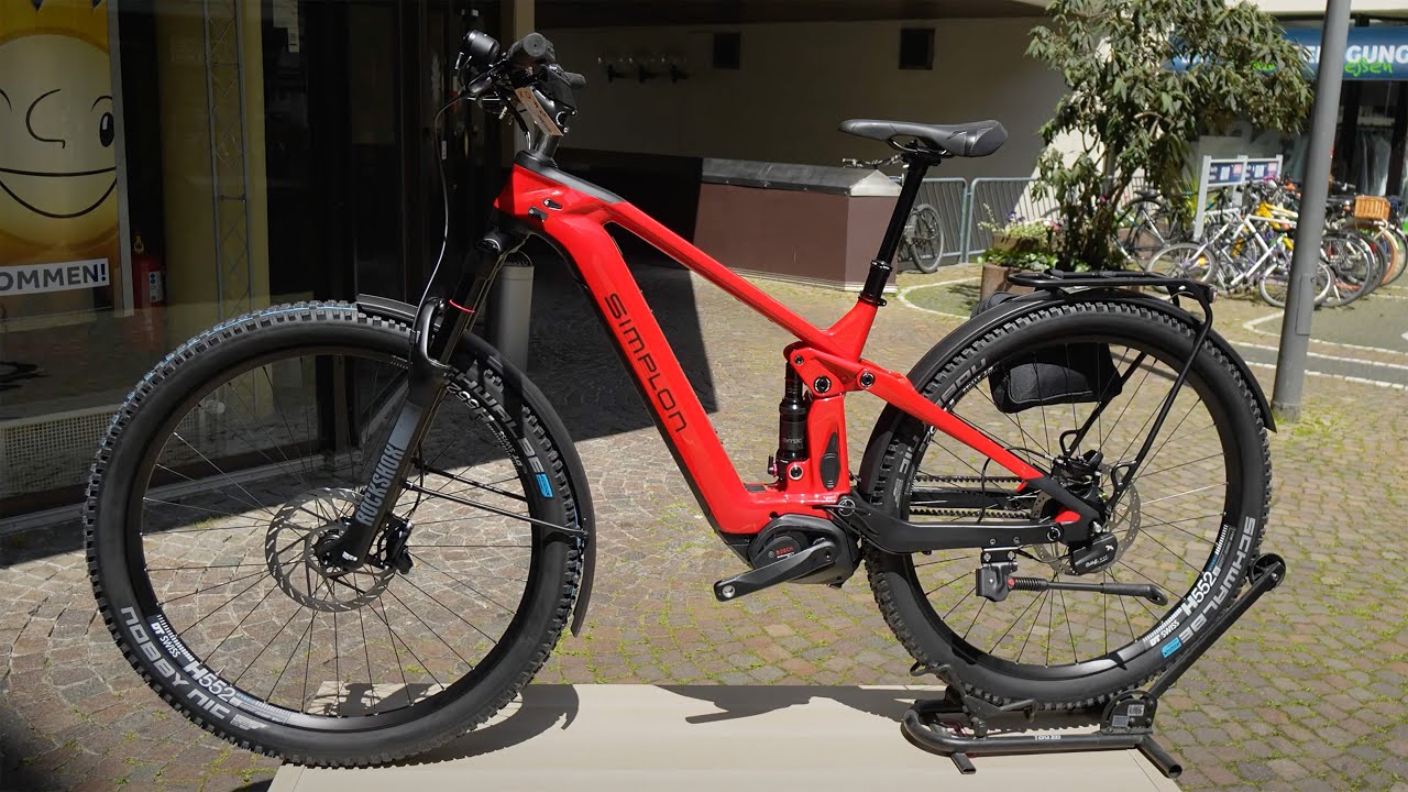 E-Bikes 2023: SIMPLON STOMP P MAX E14 Fully Trail Bosch Performance Line CX