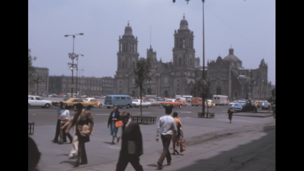 Mexico City 1974 archive footage