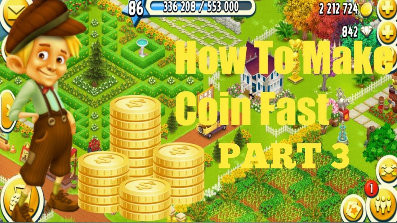 Hay day How to make coin fast part 3 in Hindi