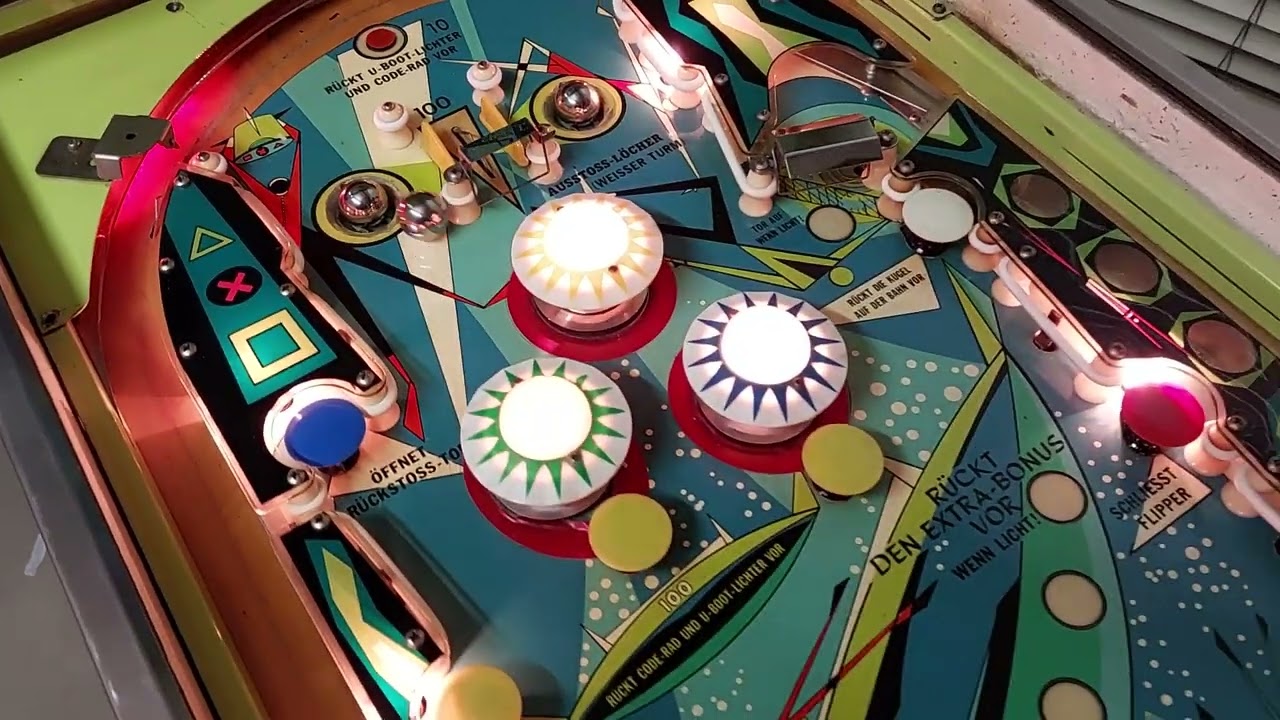 Bally Capersville extraordinary Pinball from 1966 in gameplay with explanation