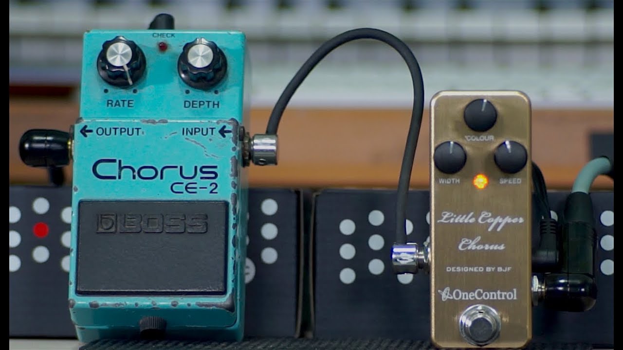 One Control Little Copper Chorus | BJF Series FX | BOSS CE-2 |