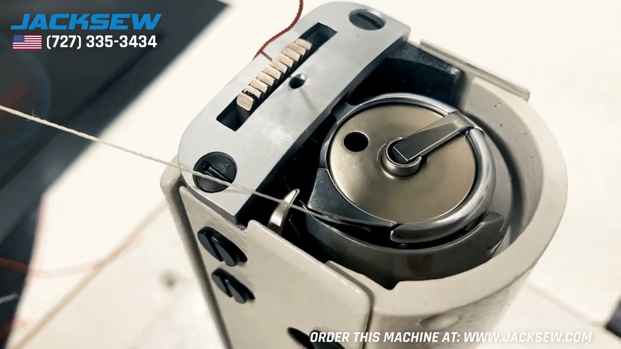 How to Install the Bobbin on the Post Bed Sewing Machine