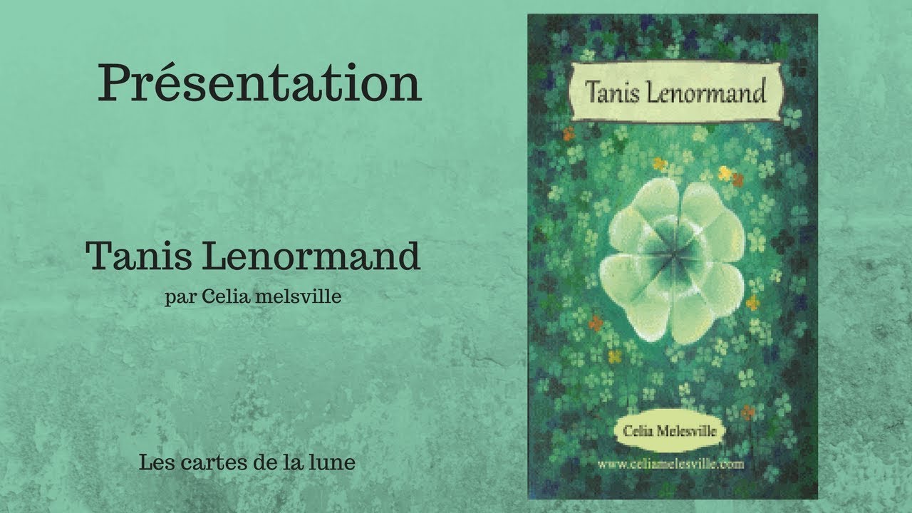 Pr&eacute;sentation: tanis lenormand