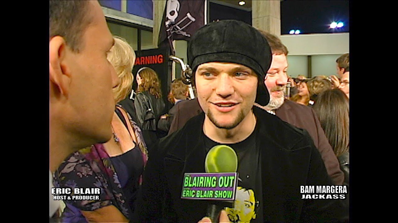Jackass: Bam Margera & Eric Blair @ Jackass: The Movie Premiere 2002