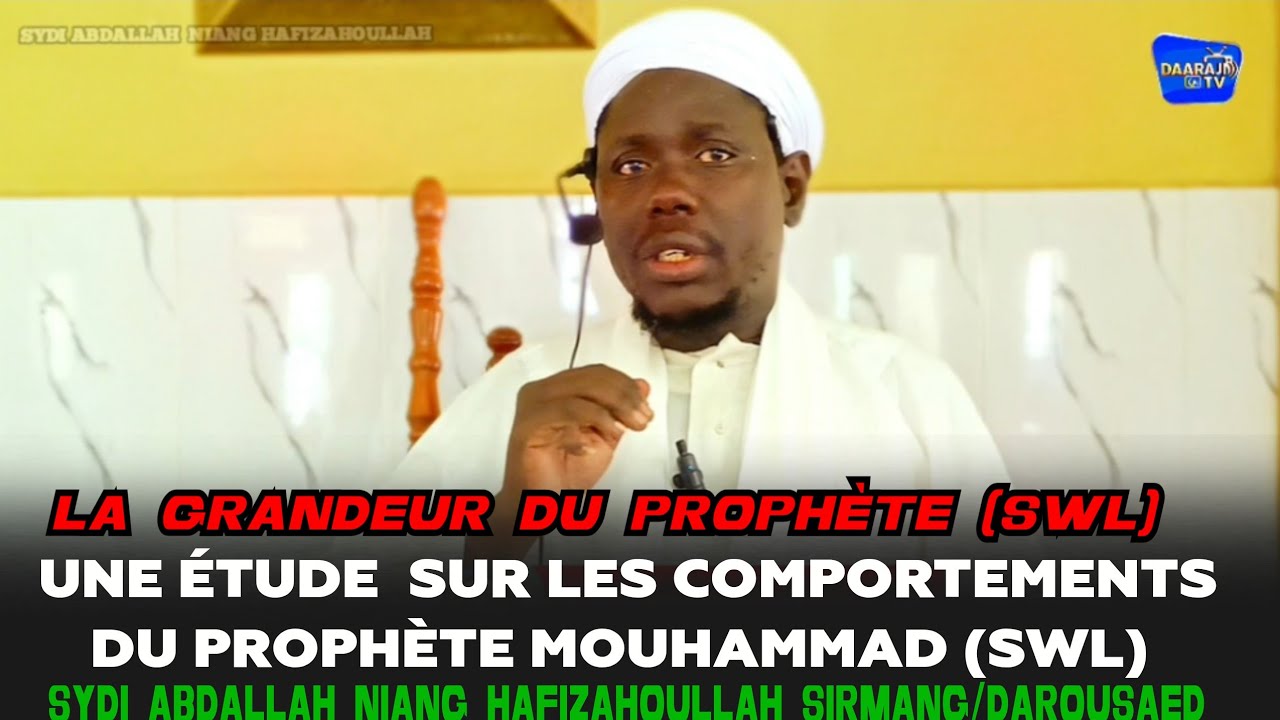 LA GRANDEUR DU PROPHÈTE (SWL) se reside...  ses pouvoirs de pardon.. 