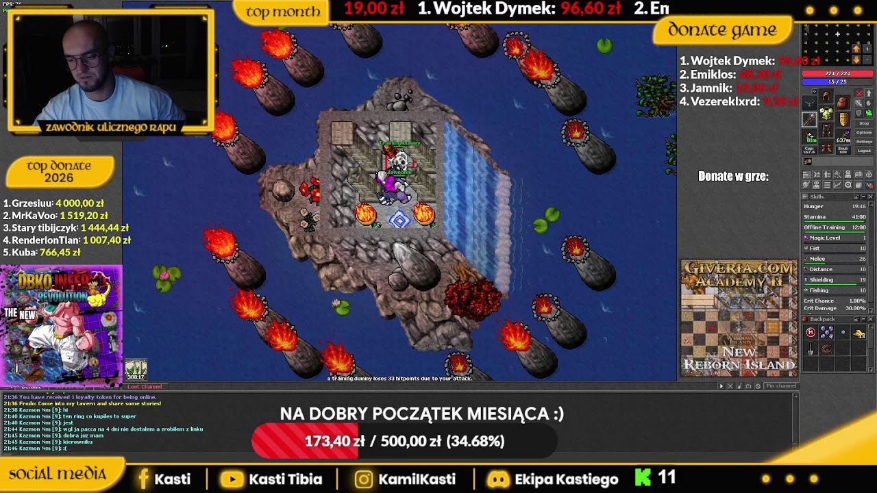 TIBIA 8.0 MYTHIBIA.ONLINE - REJESTRACJA + 4 DNI PACC W OPISIE.