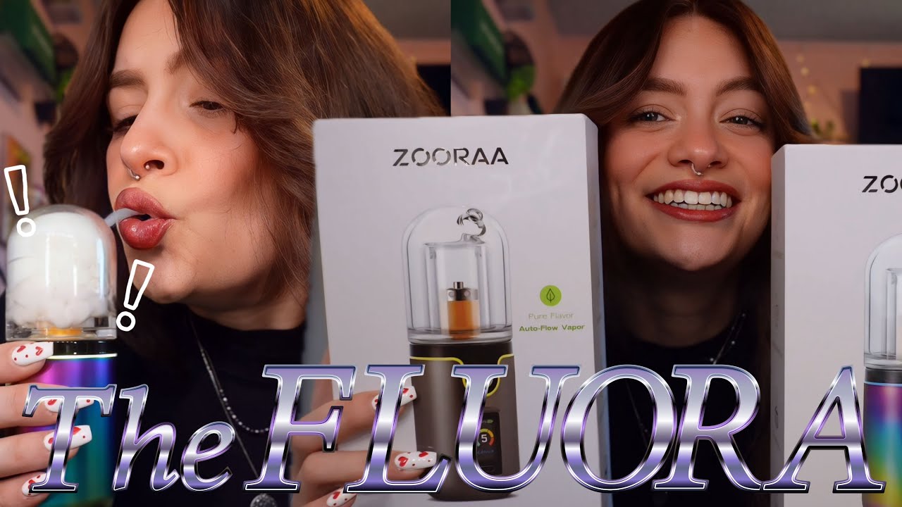 the ZOORAA FLUORA ~ first electric b0ng