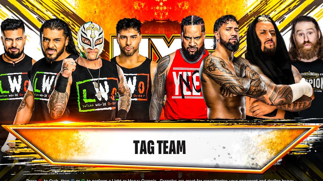 WWE 2K24 - The Bloodline vs LWO | NXT | Gameplay