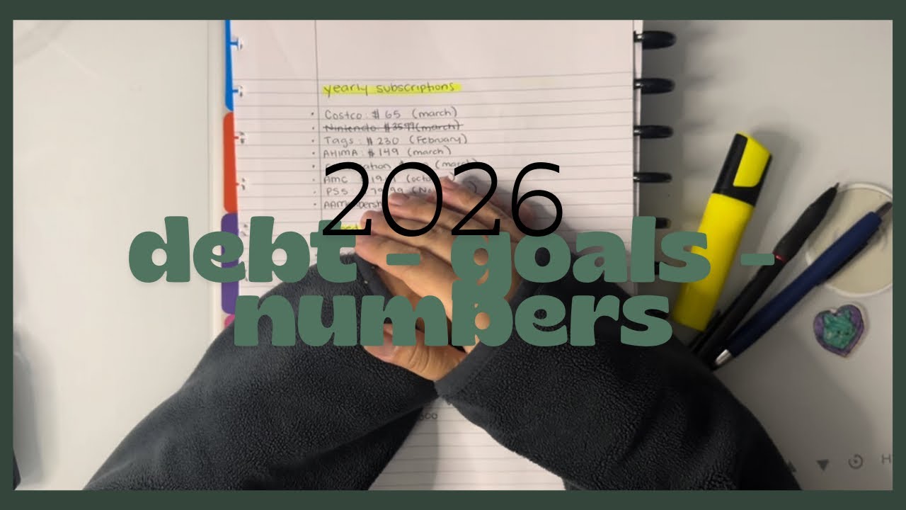 Цели на 2026 год - Отслеживание счетов и подписок 💵