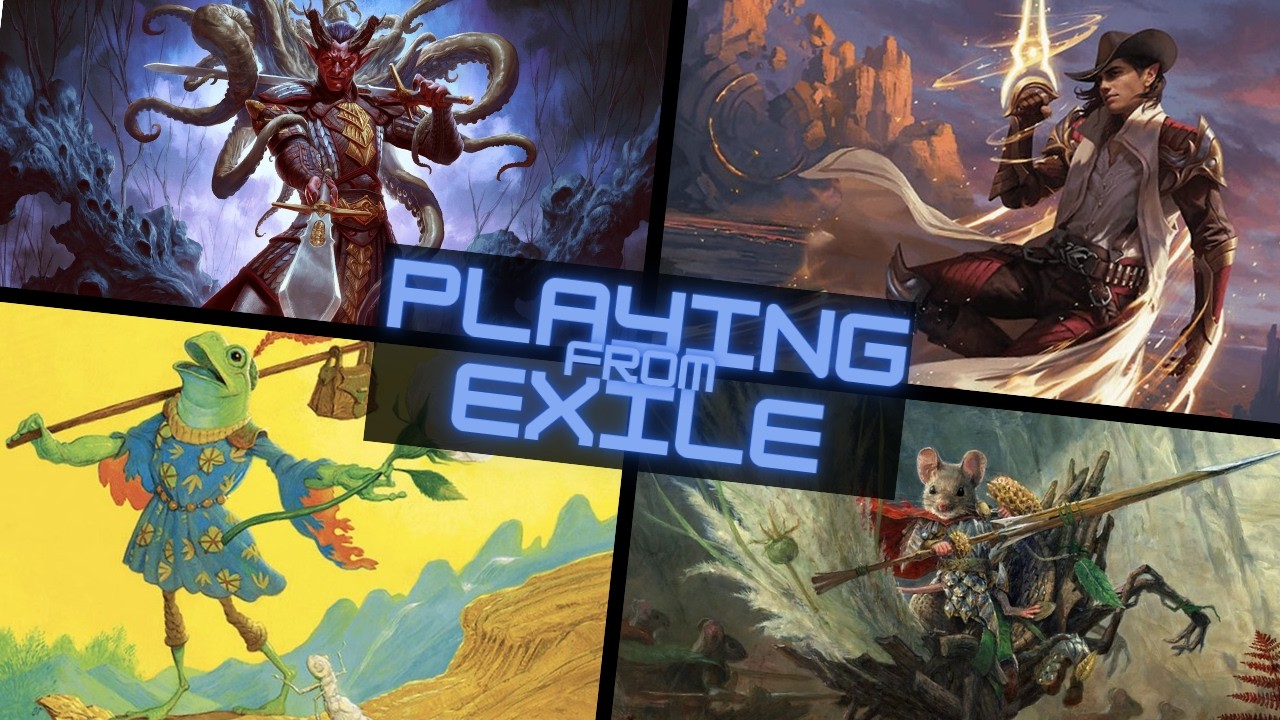 Everyone Playing from Exile! | Kellan vs Arthur vs Flubs vs Zevlor | Commander Gameplay - MTG EDH