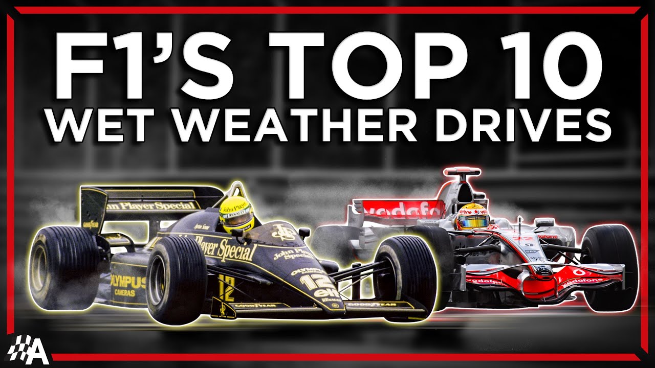 F1's Top 10 Greatest Wet Weather Drives
