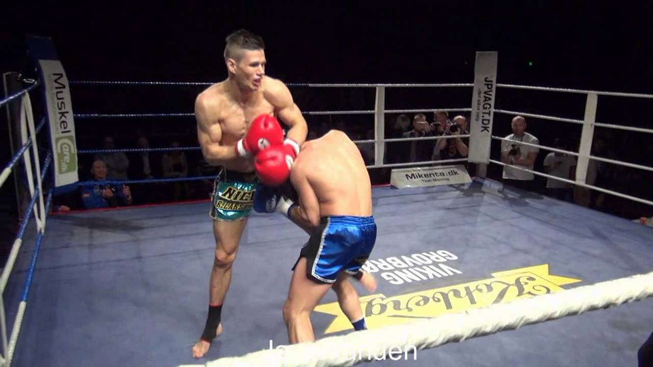 8 Niclas Larsen vs Andrej Bruhl A class K1  71kg Mikenta Fight Night 27 02 2016