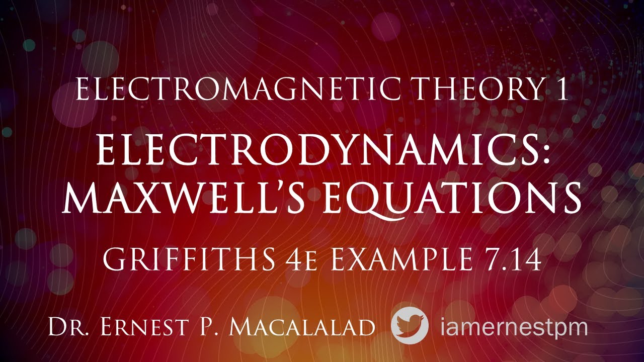 Electrodynamics: Maxwell's Equations Ex 7.14