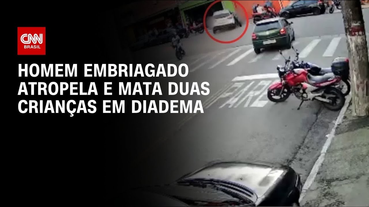 Motorista embriagado atropela e mata duas crian&ccedil;as em Diadema (SP) | BOLETIM CNN