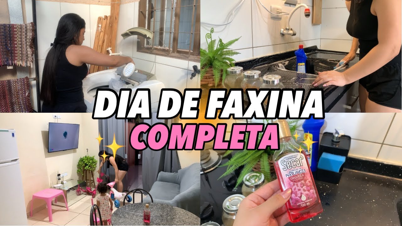 DIA DE FAXINA COMPLETA, COLOCANDO TUDO EM ORDEM, ORGANIZANDO O LAR 🤍✨🏡