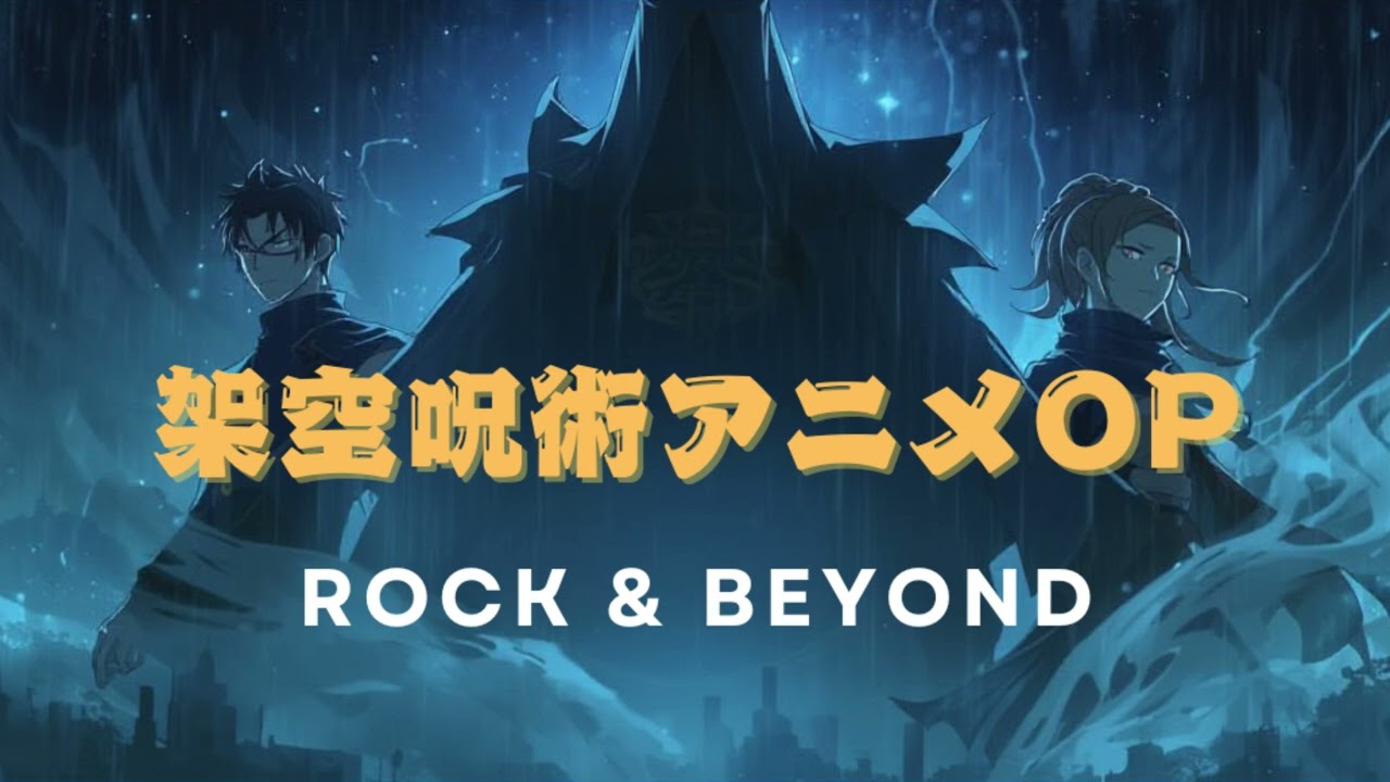 【神作画確定】架空呪術アニメOP主題歌作ってみた｜フルバージョン｜ROCK & BEYOND（Official Audio）