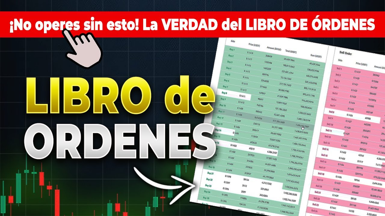 LIBROS DE &Oacute;RDENES Explicado F&Aacute;CIL: C&oacute;mo VER el FUTURO del Precio en TRADING (Ejemplo EN VIVO)