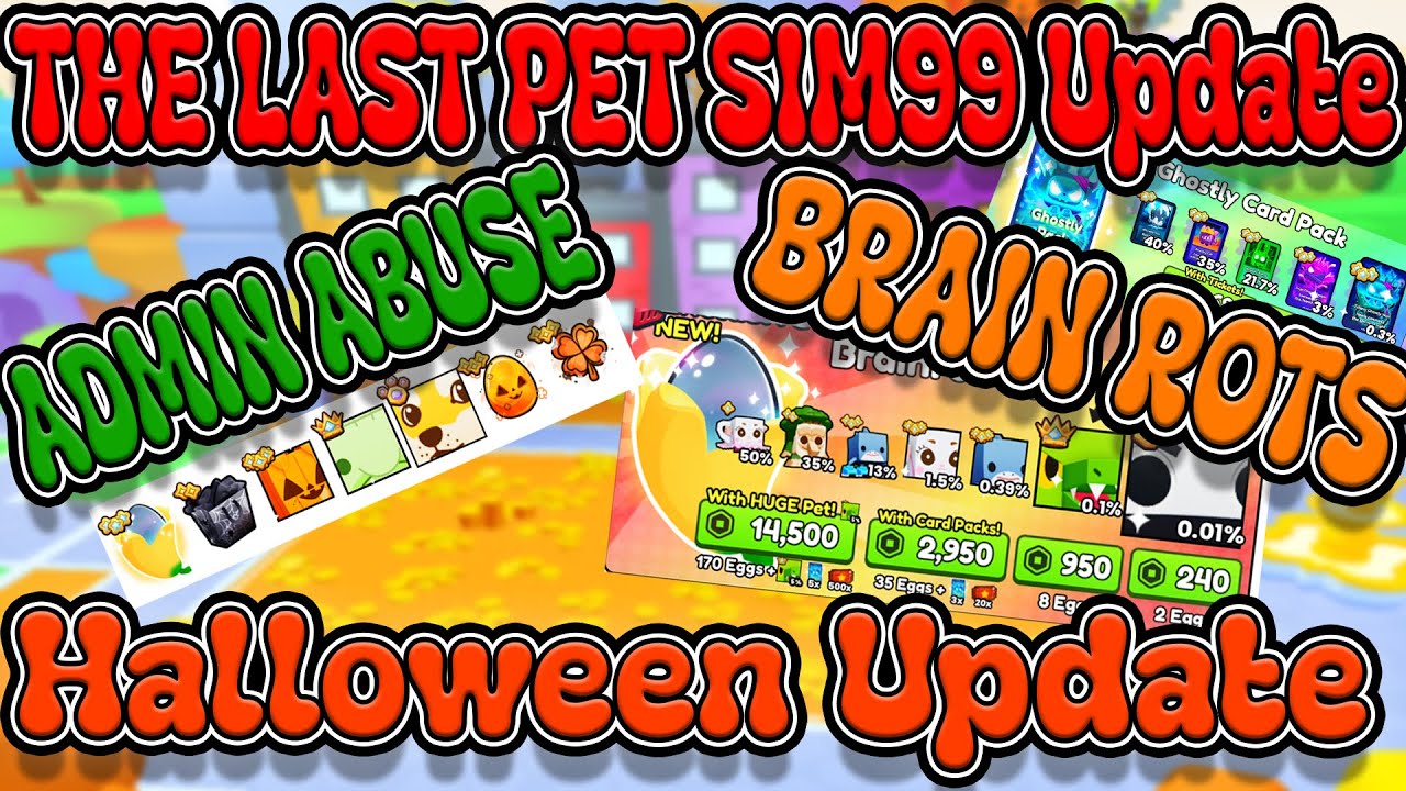 THE FINAL GRIND?! New Pet Simulator 99 Update LIVE! 🐾