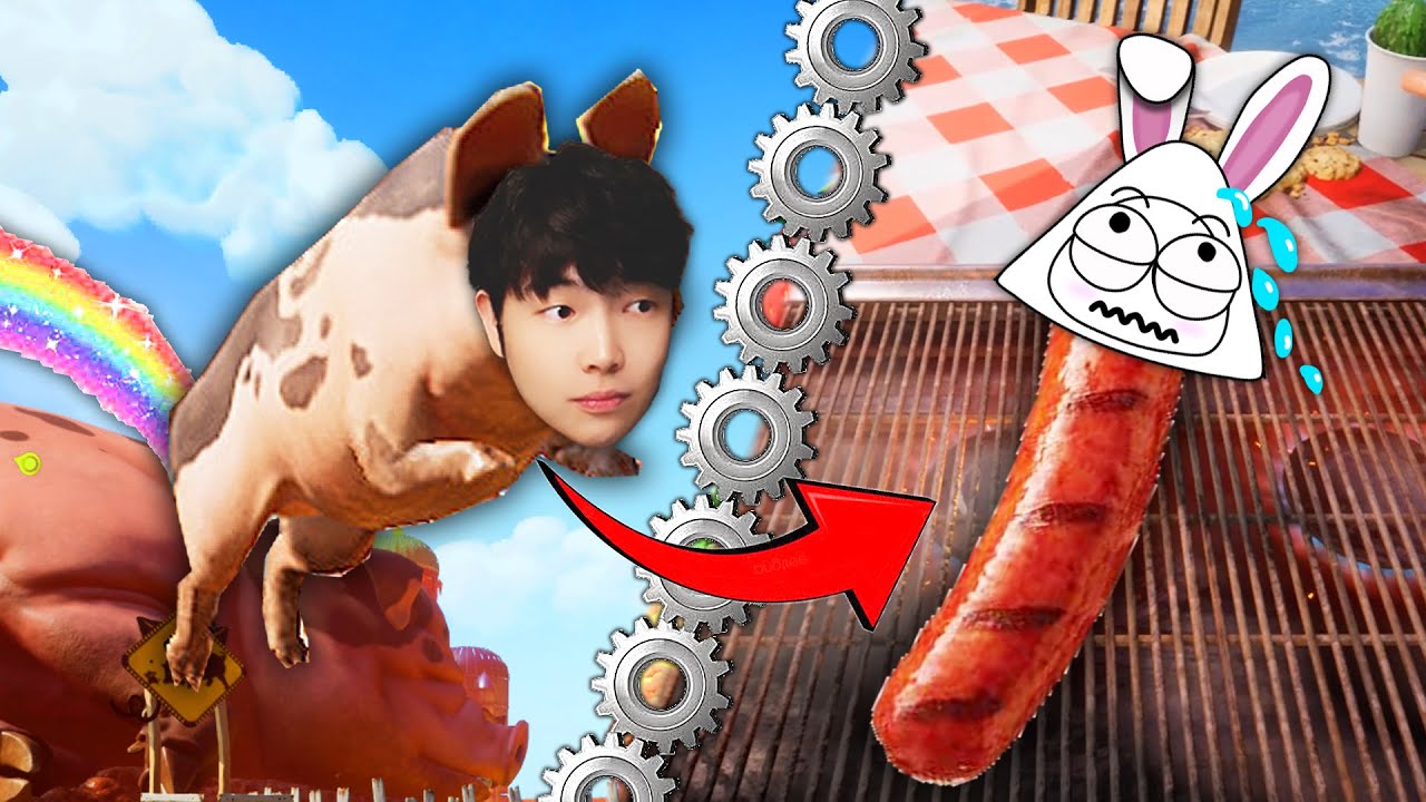 模擬豬的一生，一個豬豬彩虹屁把自己嘣成了香腸！雙影奇境4《Split Fiction》吊德斯DioDeS