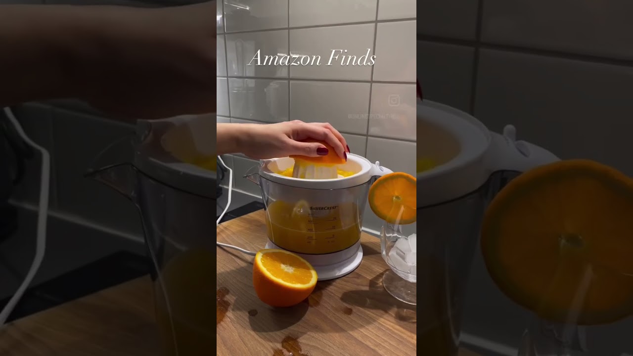Silvercrest Orange & Lemon Juicer 🍋🍊#drink   #amazonhaul #amazonfinds #fyp #amazon #shorts #viral