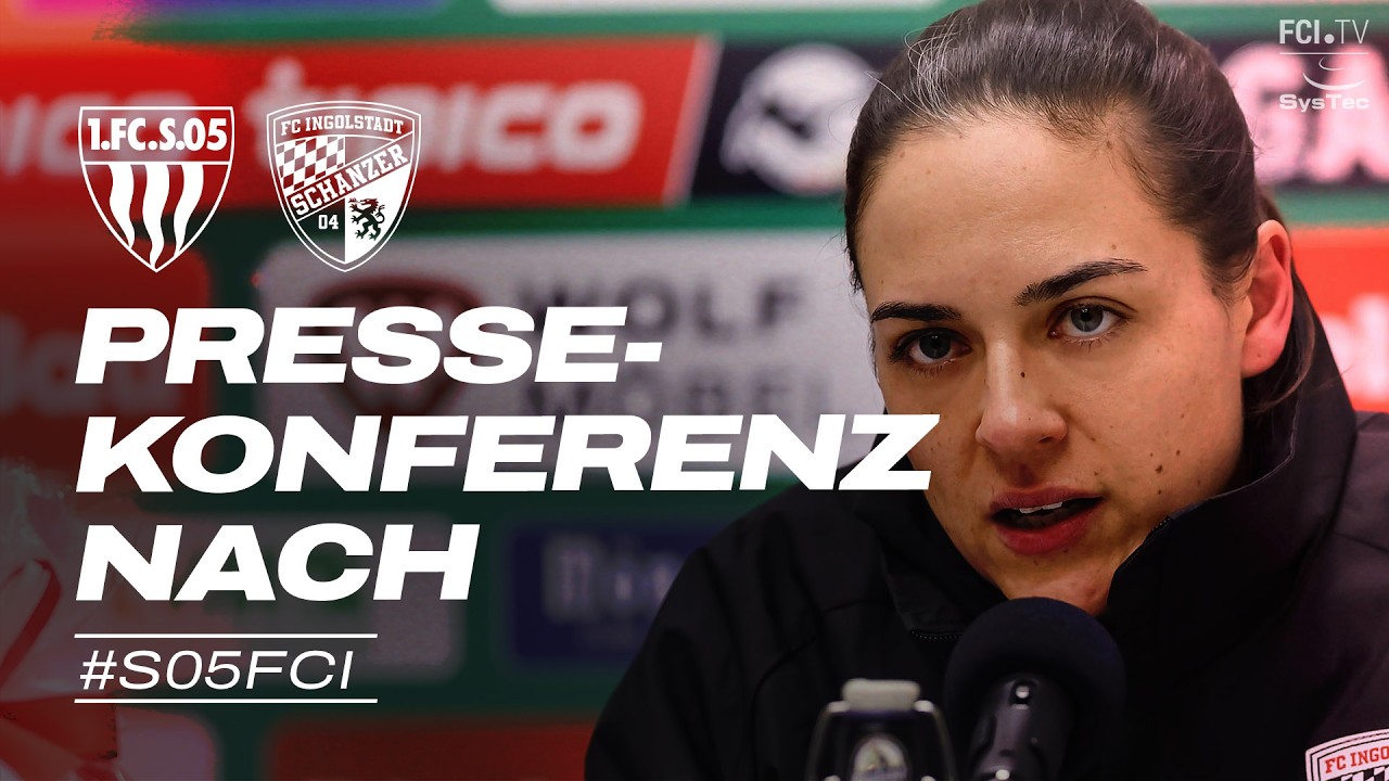 Pressekonferenz nach 1. FC Schweinfurt 05 vs. FC Ingolstadt 04