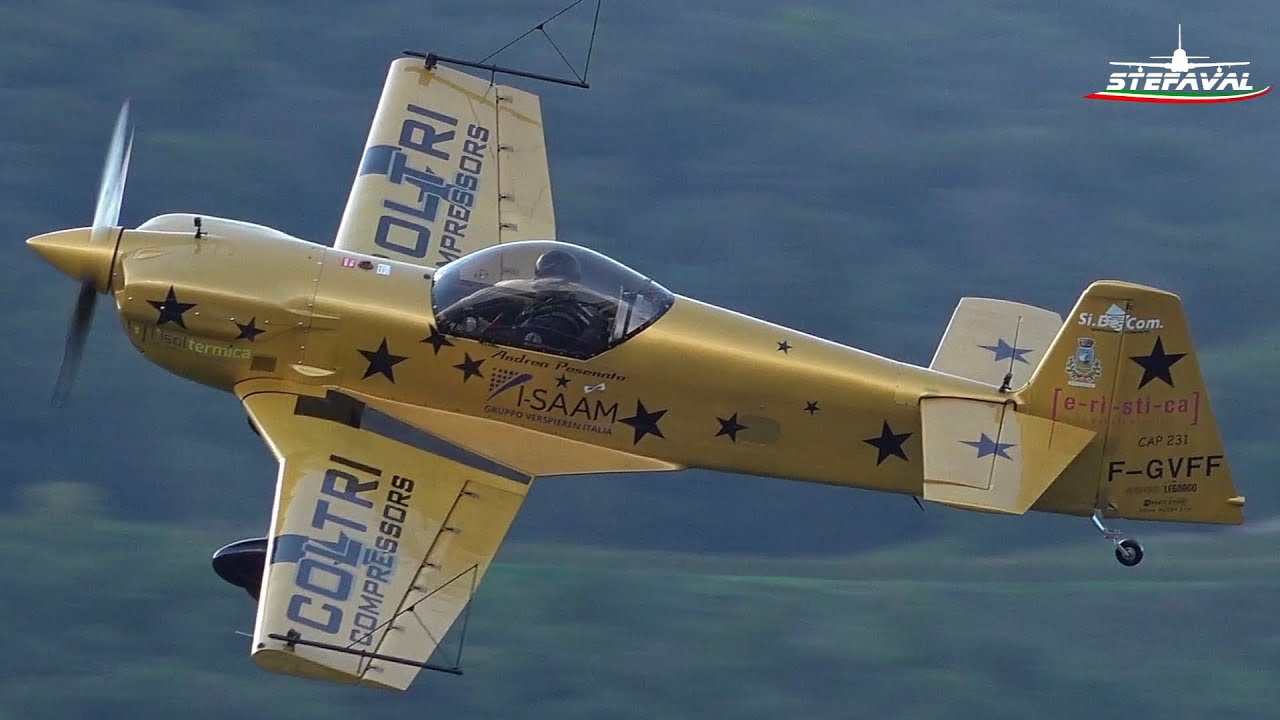 Andrea Pesenato CAP 231  FestiVolare Air Show 2025 Aeroporto Caproni Trento