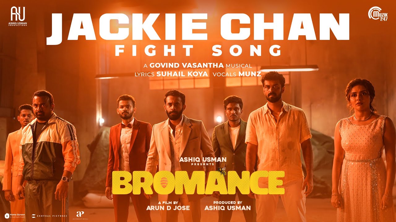 Jackie Chan Fight Song | Bromance | Arjun Ashokan, Mathew Thomas| Govind Vasantha | ADJ |Ashiq Usman