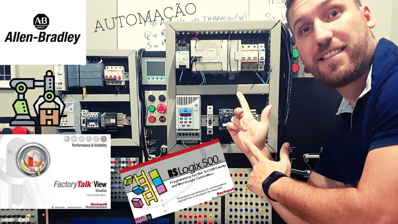Comunicação entre Factory Talk View, RsLogix 500 e RsLogix Emulate 500